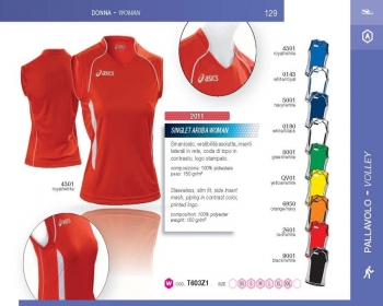 Asics Volley Singlet Aruba Woman