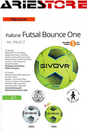 Foutsal boung F51 Givova PAL016